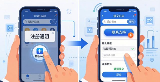 Trust钱包注册遇阻？客户支持这样找