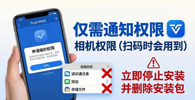 Trust Wallet下载安全：三步确保数据可信